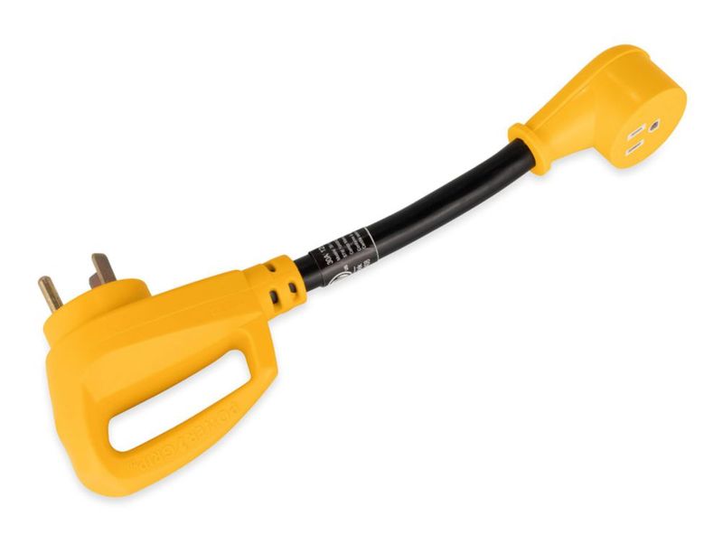 Adaptador eléctrico Camco 30 a 15 A 30 cm