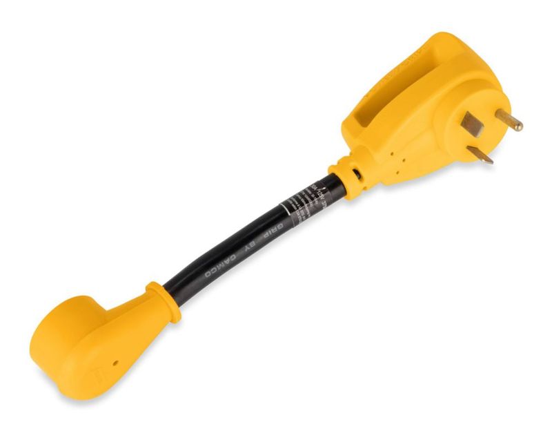 Adaptador eléctrico Camco 30 a 15 A 30 cm