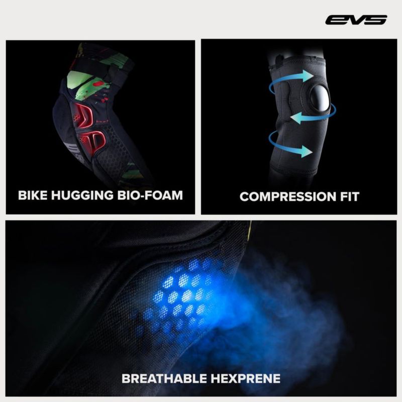 Protector de rodilla EVS SLAYCO96 compresión L/XL