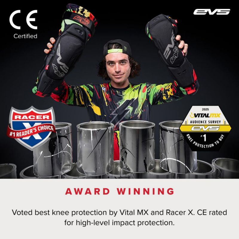 Protector de rodilla EVS SLAYCO96 compresión L/XL