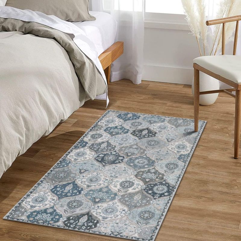 Alfombra Lahome Marroquí Azul 61 cm x 152 cm