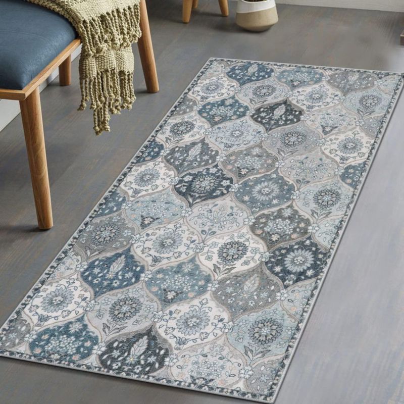Alfombra Lahome Marroquí Azul 61 cm x 152 cm