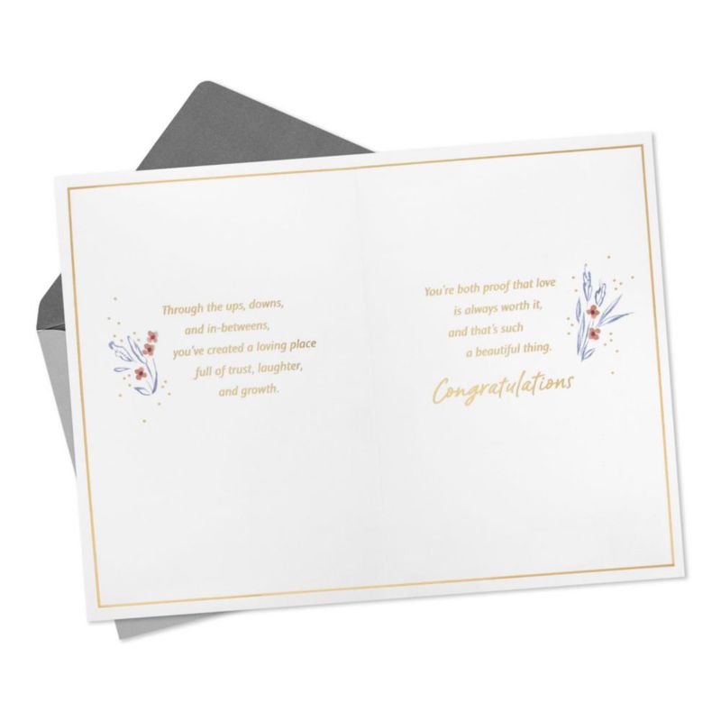 Tarjeta de boda Hallmark 13 cm x 18 cm – diseño de pareja