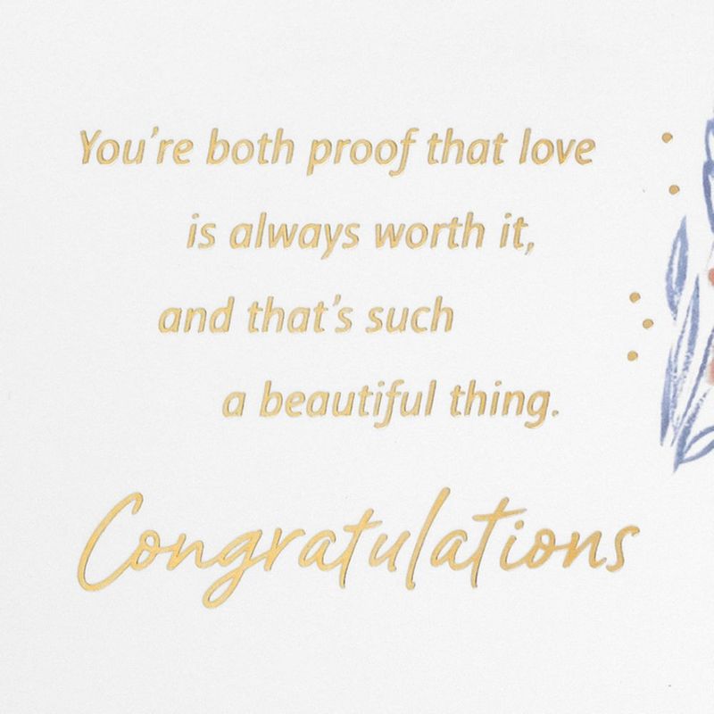 Tarjeta de boda Hallmark 13 cm x 18 cm – diseño de pareja