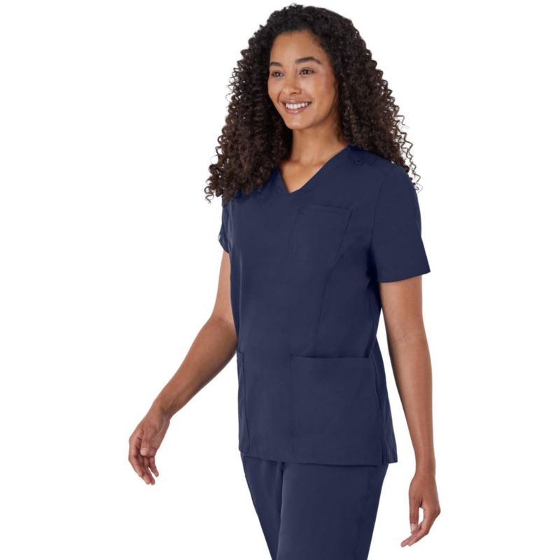 CAMISA Hanes 2X US Azul Marino absorción de humedad y elasticidad
