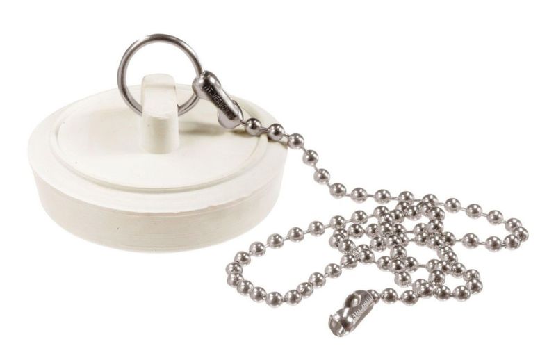 Plug Stopper Plumb Pak PP820-5 Duo Fit 7/8 pulgadas a 1 pulgada blanco