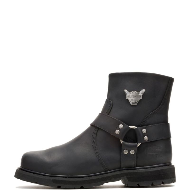Bota Harley-Davidson Rambert de Cuero Negro 9.5
