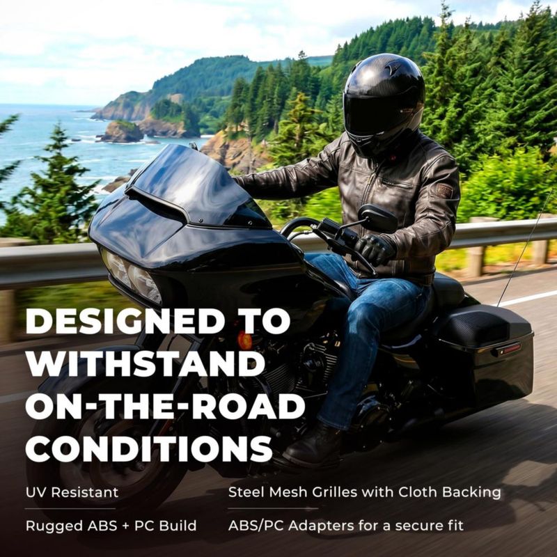 Parlantes DS18 RY‑HD69SBU 6x9" Harley 2014‑2023