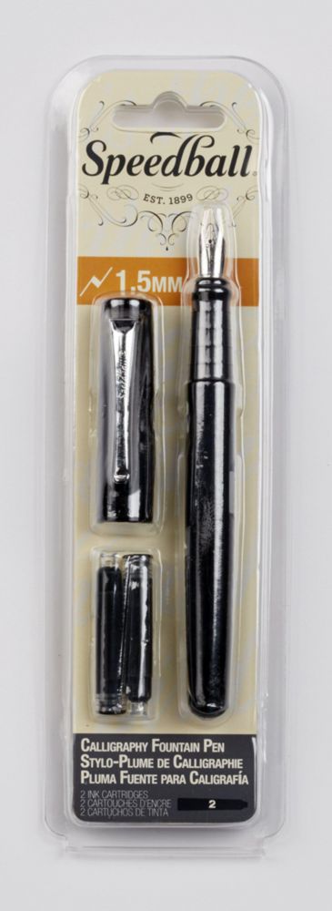 Pluma estilográfica Speedball 15 mm para caligrafía
