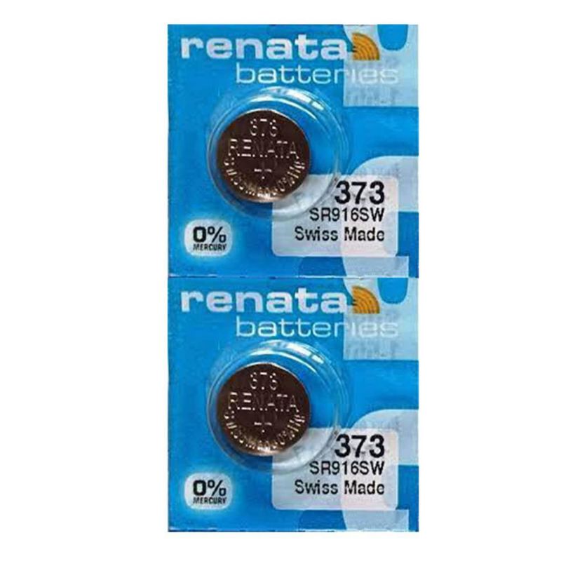 Batería Renata 373 SR916SW 155 V (2 unidades) óxido de plata