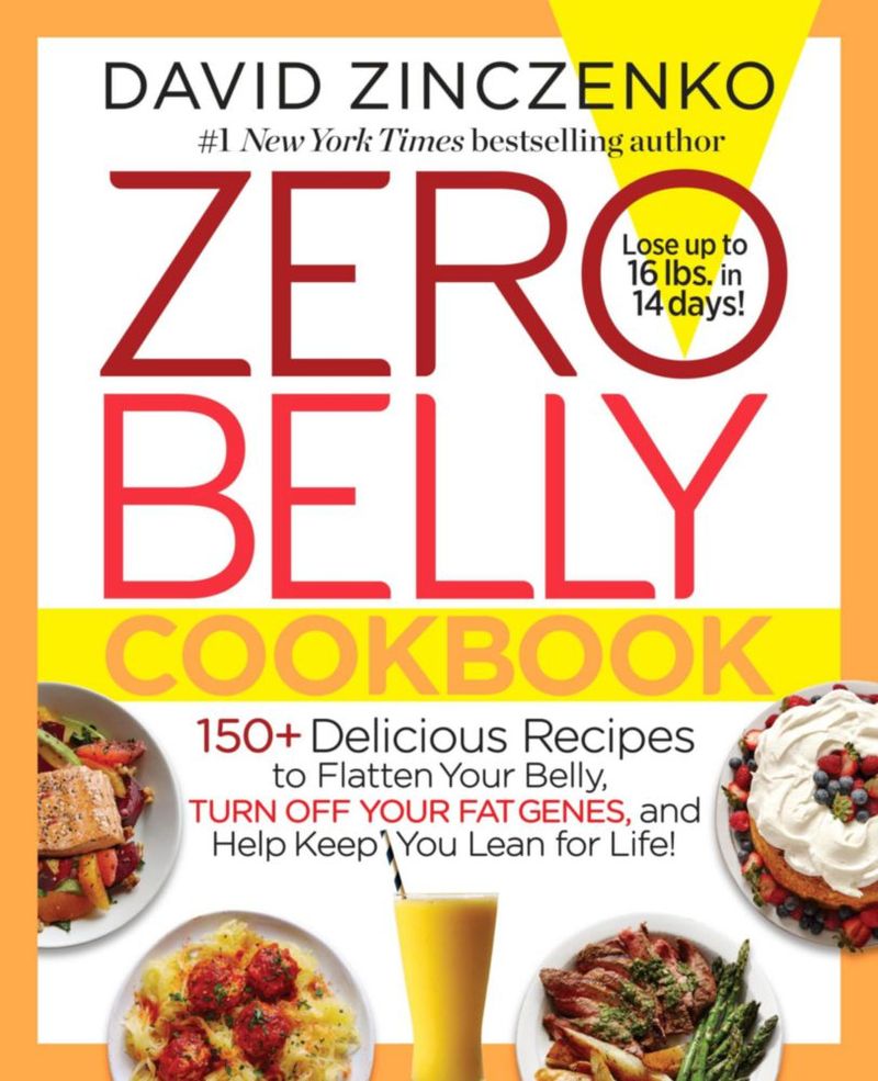 Libro de recetas Zero Belly de Ballantine Books – más de 150 recetas