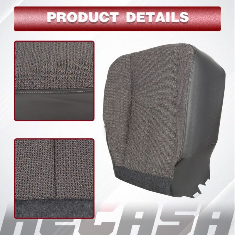 Cubierta de Asiento HECASA Lado del Conductor para Chevrolet Silverado 2003‑2007