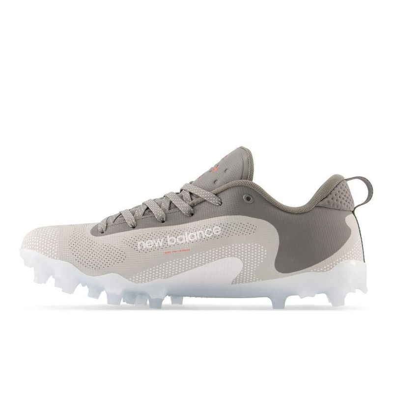 Zapato de lacrosse New Balance 8.5M Gris/Blanco/Blanco