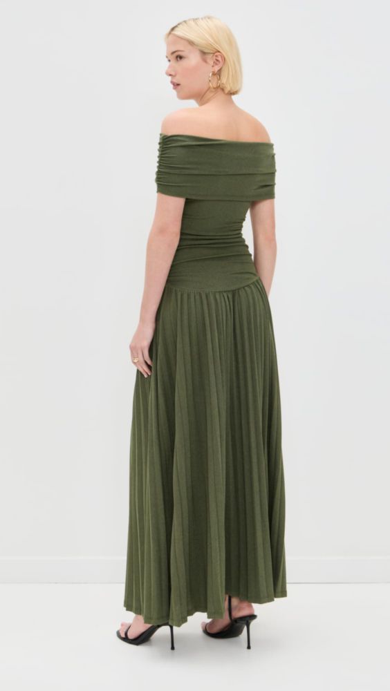 Vestido Maxi Lioness Field of Dreams en Oliva talla S