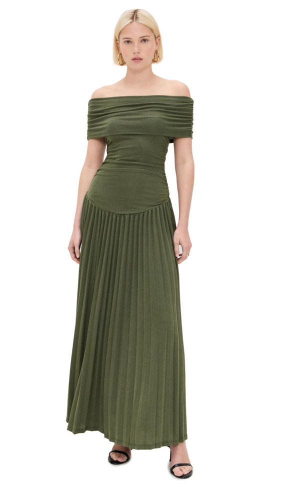 Vestido Maxi Lioness Field of Dreams en Oliva talla S