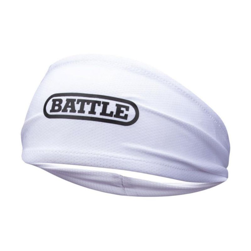 Cinta para sudor Battle Skull Wrap blanco 8+ años