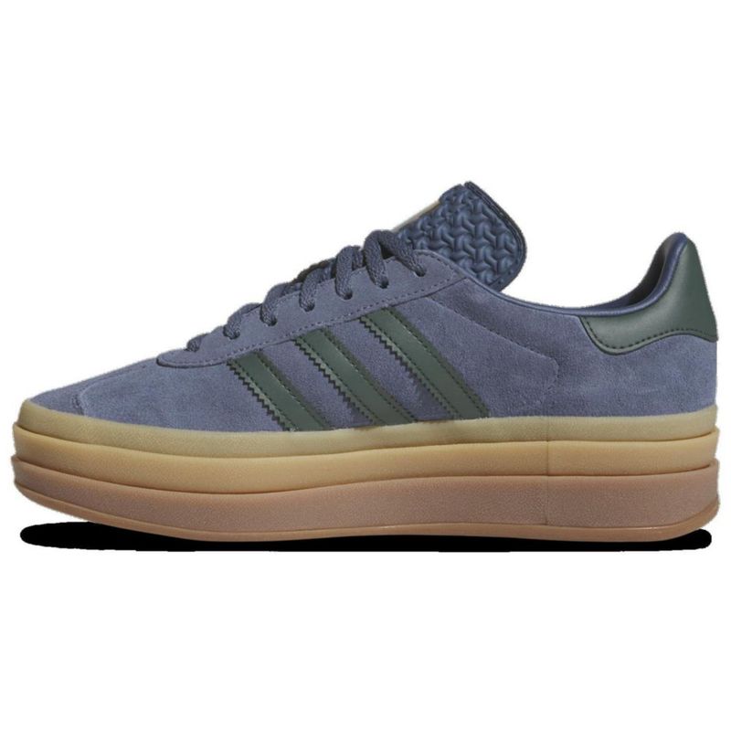Zapatillas adidas Gazelle Bold azul/verde mujer talla 7.5