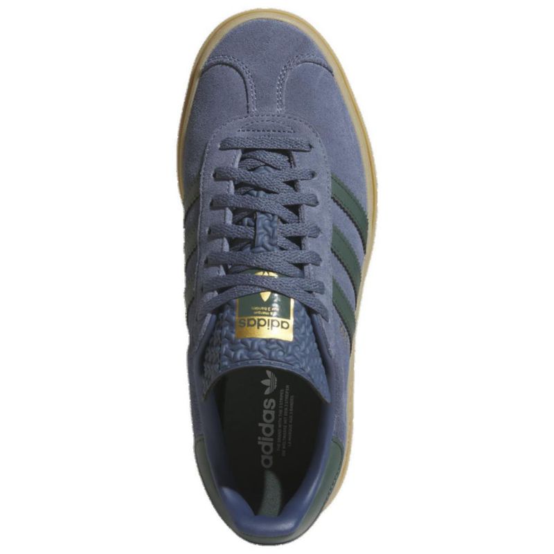 Zapatillas adidas Gazelle Bold azul/verde mujer talla 7.5