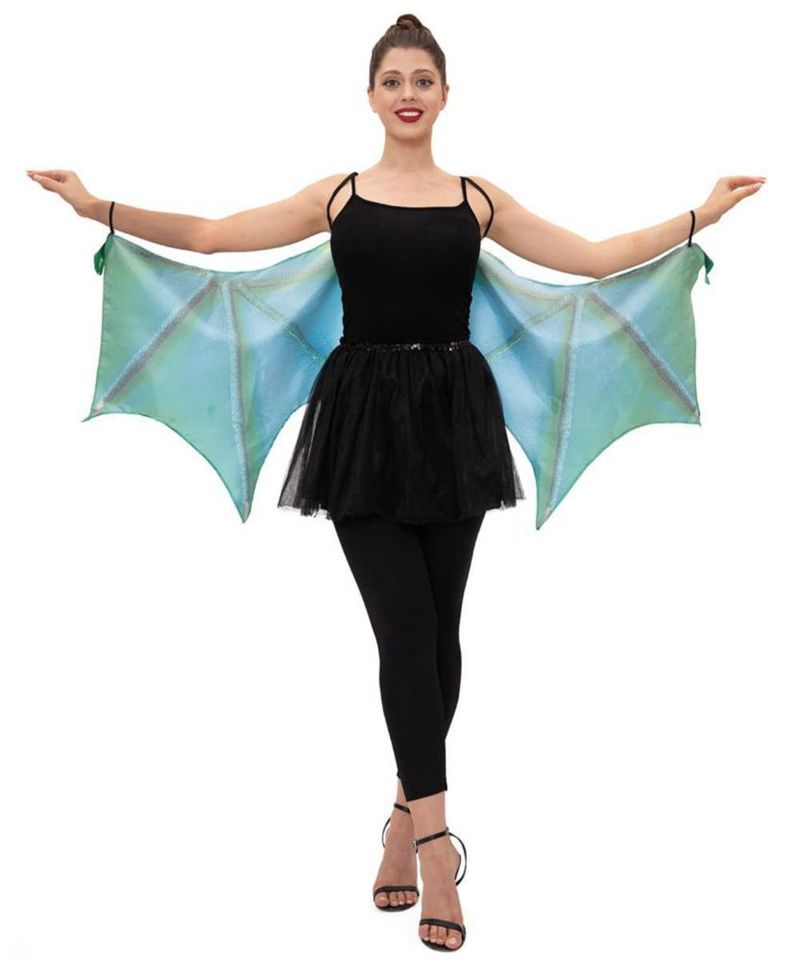Capa de alas Seasons 168 cm verde talla única