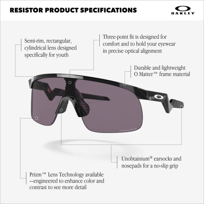 Gafas de sol Oakley Junior OJ9010 Mate Celeste