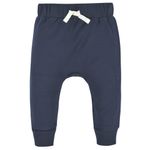 Pantalones deportivos Gerber para bebés y niños paquete de 3 unidades azul marino/gris 5T