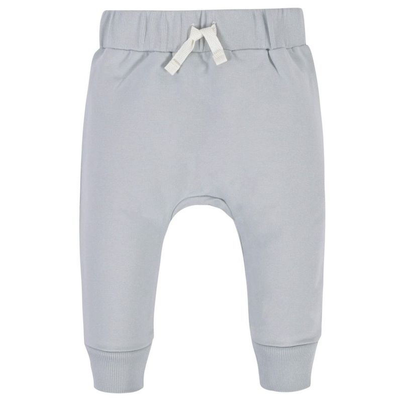 Pantalones deportivos Gerber para bebés y niños paquete de 3 unidades azul marino/gris 5T