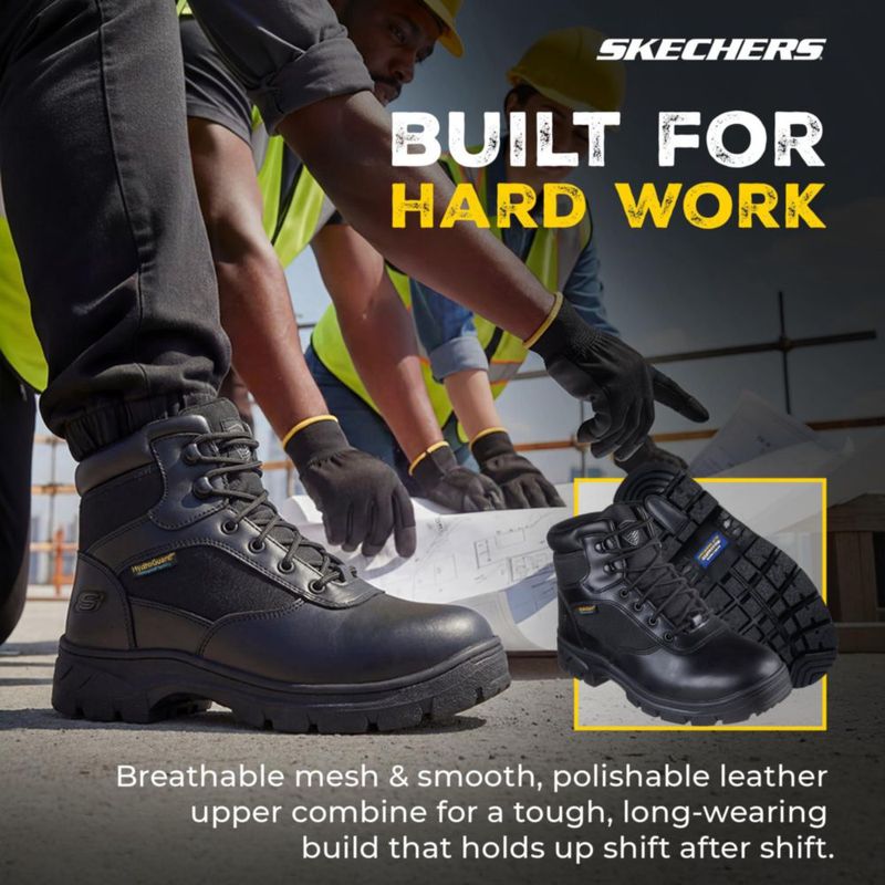 Bota Skechers Work Wascana-Benen 13W Negra