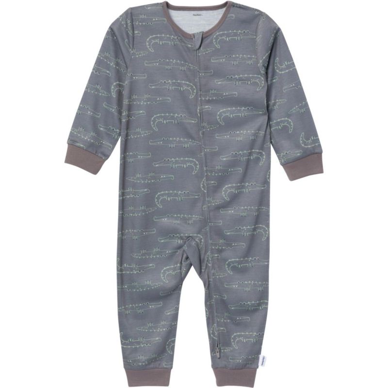Pijamas Gerber 2T sin pies estilo jungla – Pack de 3