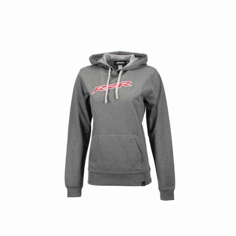 Sudadera para mujer Polaris Vapor con logo RZR gris/plata talla M