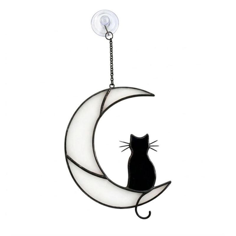 Cazador de Sol SENSORY4U Gato Luna Negro y Blanco