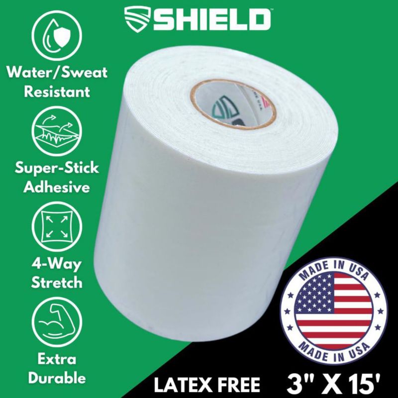 Kit juvenil de cinta de césped SHIELD 76 cm blanco
