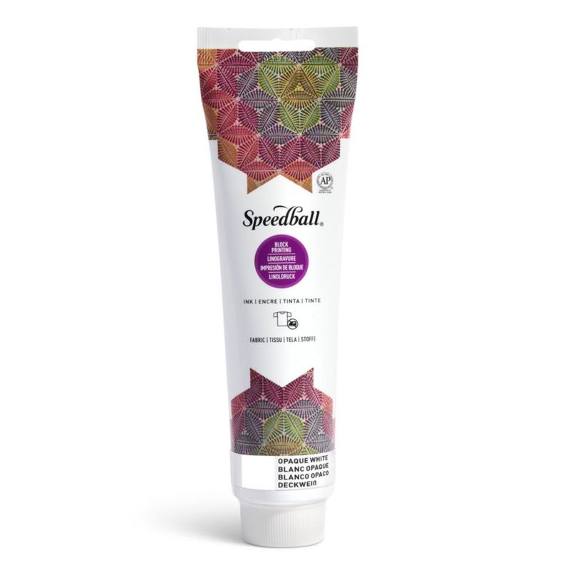 Tinta para tela Speedball 148 ml Blanco opaco