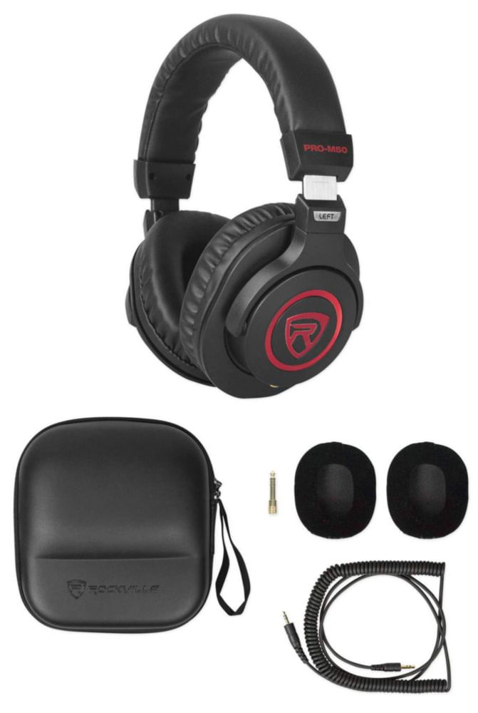 Auriculares Rockville PRO-M50 SR con cable desmontable