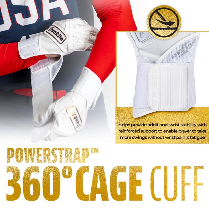 Guantes de Softball Franklin Sports Infinite Powerstrap L