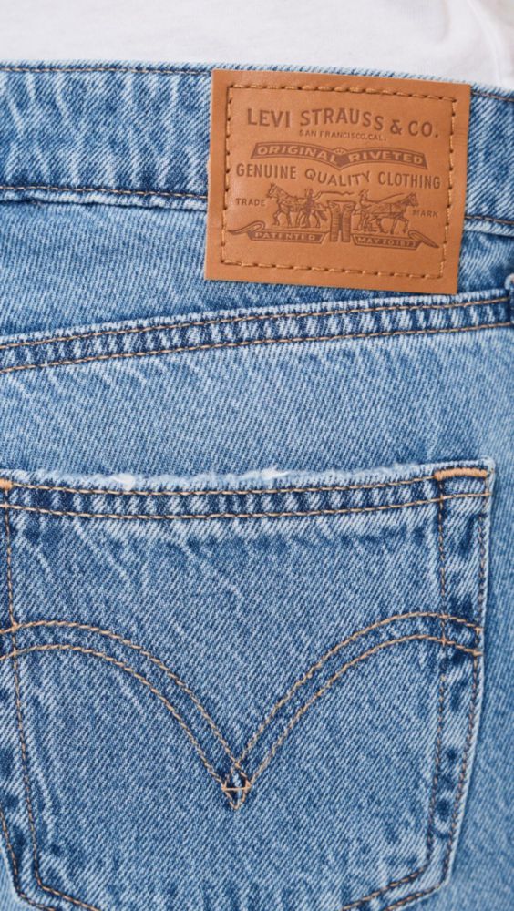 PANTALONES Levi's Mujer 31/81 cm Corte bajo y holgado de Tencel