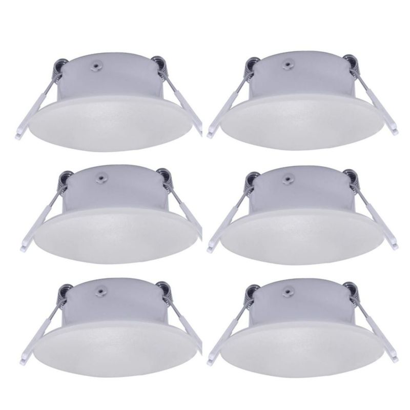 Luz LED tipo puck para autocaravana Facon 76 cm 12 V pack de 6