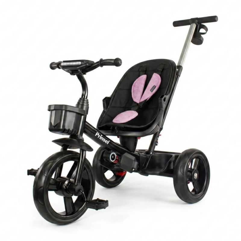 Triciclo Infantil Prinsel Sun 360° Barra De Empuje Ajustable Girl