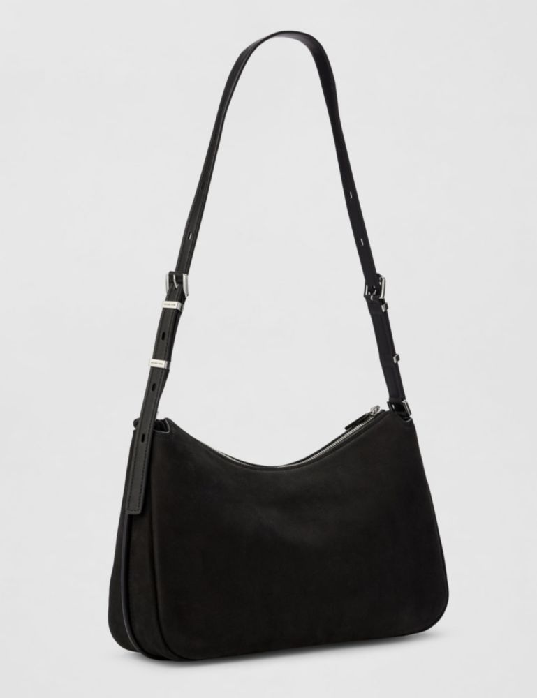 Bolso Michael Kors Nolita Mediano Negro Nubuck