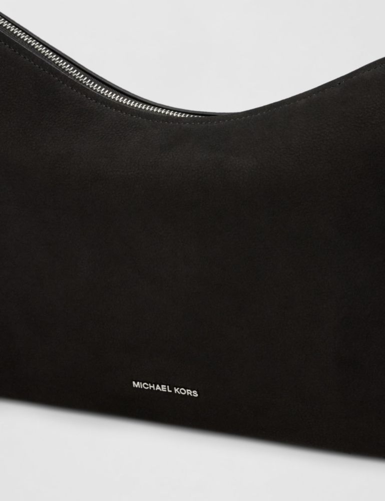 Bolso Michael Kors Nolita Mediano Negro Nubuck