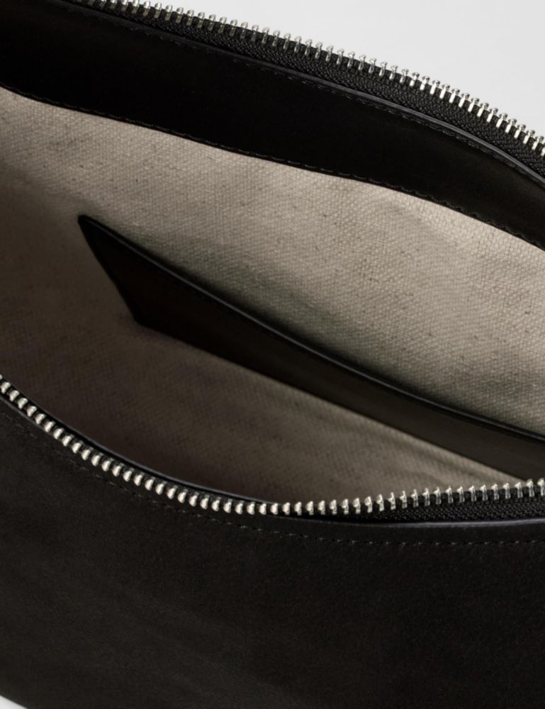 Bolso Michael Kors Nolita Mediano Negro Nubuck
