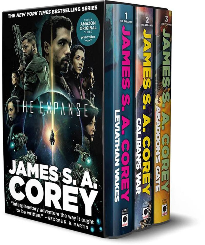 Colección de libros Orbit The Expanse 3 tomos en tapa dura
