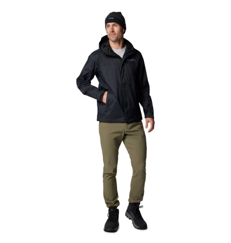 Chaqueta Columbia Watertight II Impermeable Negro 4X