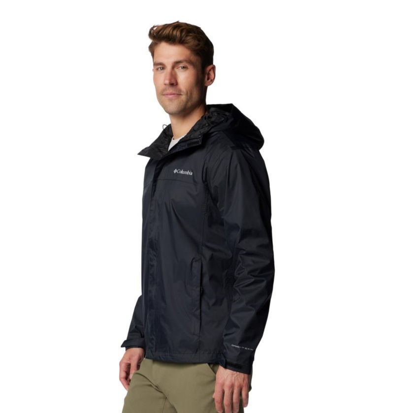 Chaqueta Columbia Watertight II Impermeable Negro 4X