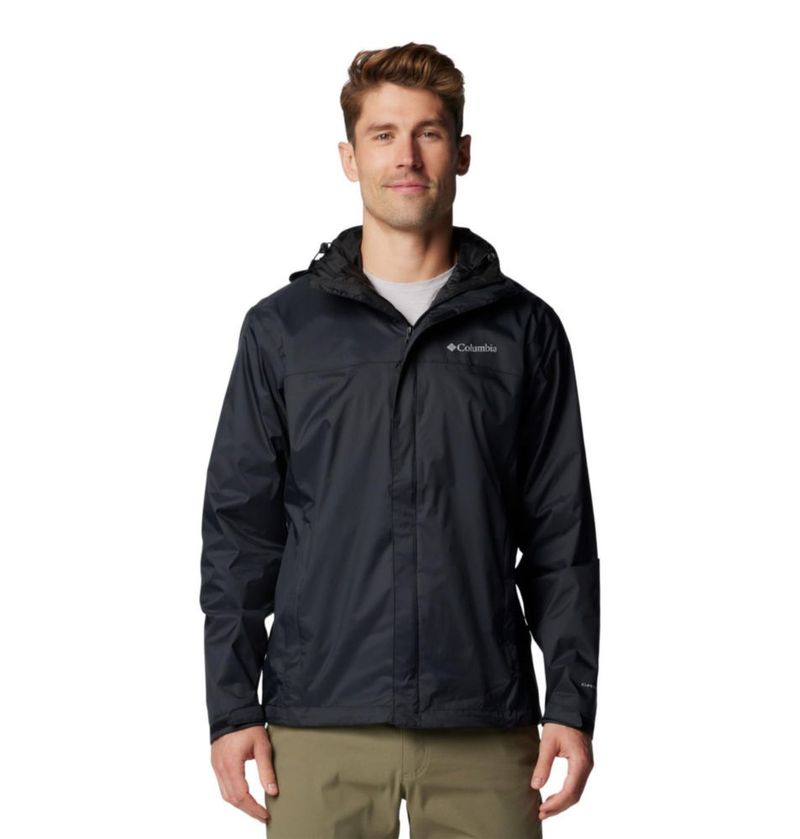 Chaqueta Columbia Watertight II Impermeable Negro 4X