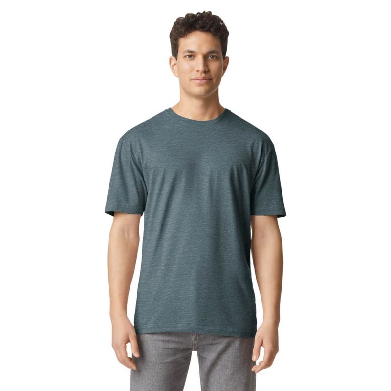 Camiseta Gildan Adult Softstyle G64000 Dark Heather talla grande pack de 72