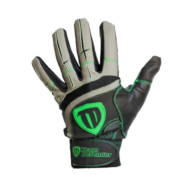 Guante de receptor TD TEAM DEFENDER mediano gris/negro