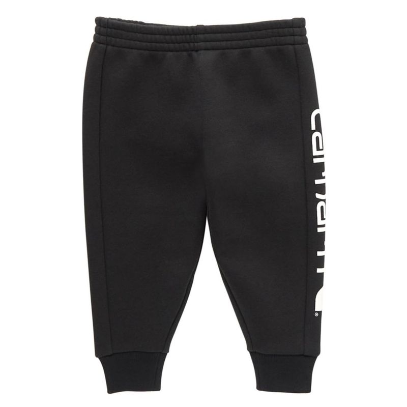 Pantalón de chándal Carhartt para bebé de 3 años en negro caviar