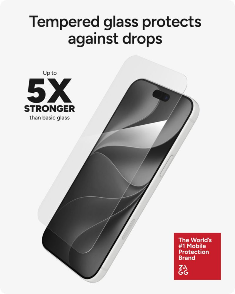 Protector de pantalla ZAGG iPhone 18 Pro Max Glass Elite