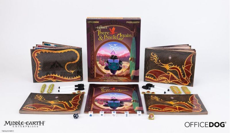 Juego de Mesa Asmodee El Hobbit: Allá y de Vuelta