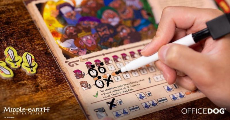 Juego de Mesa Asmodee El Hobbit: Allá y de Vuelta